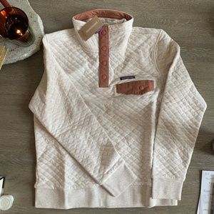 Patagonia Organic Cotton Quilted Snap T Pullover NWT